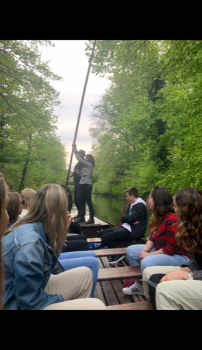 Stocherkahnfahrt auf dem Neckar, 15.10.23